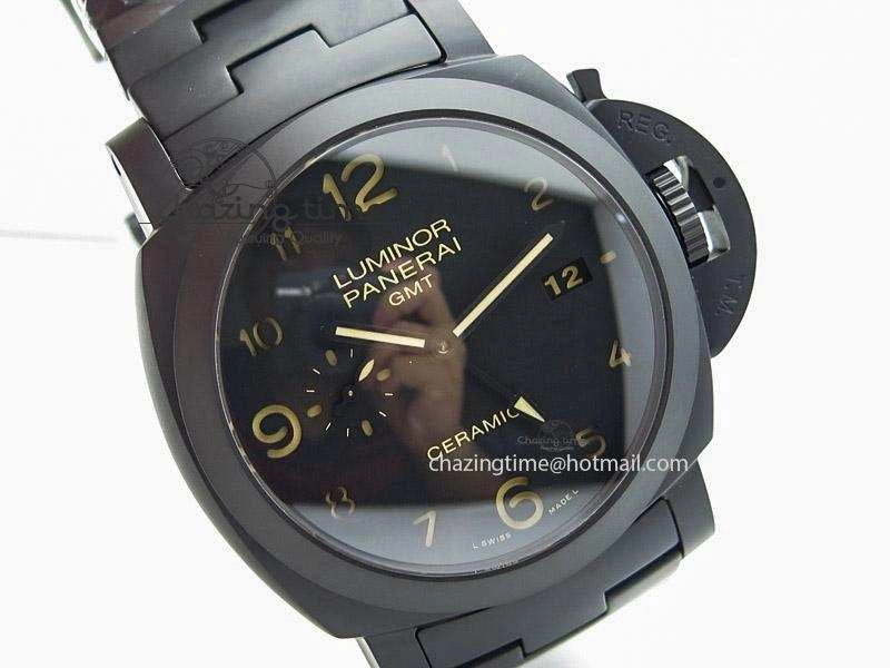 PAM438 O V6 Lite Best Edition On Ceramic Bracelet ST2555