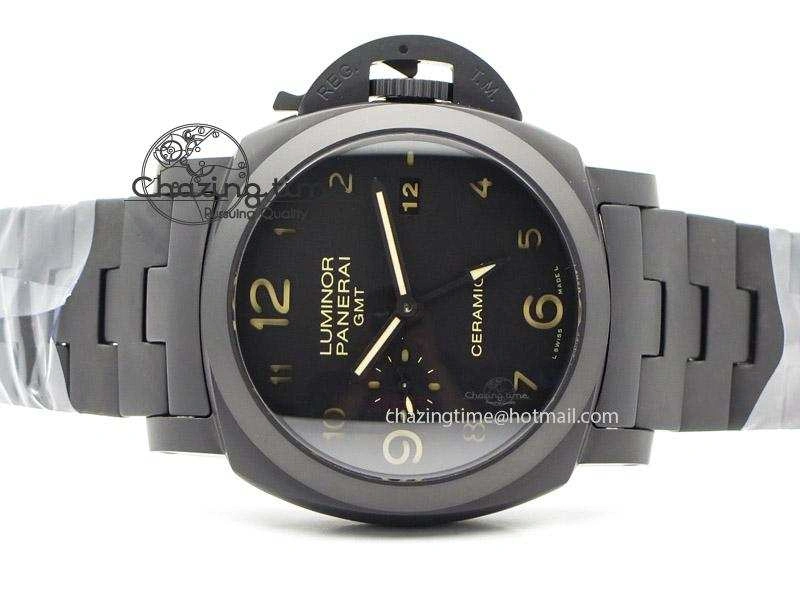 PAM438 O V6 Lite Best Edition On Ceramic Bracelet ST2555