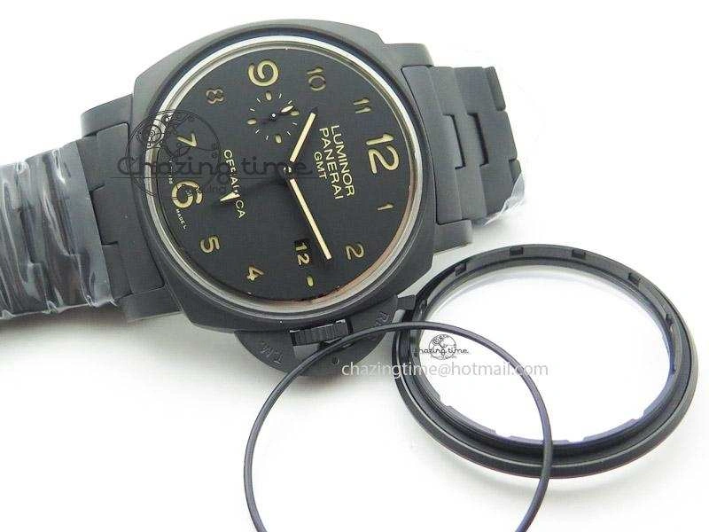 PAM438 O V6 Lite Best Edition On Ceramic Bracelet ST2555