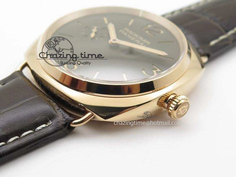 PAM439 O Radiomir V6F Best Edition on Brown Leather Strap P.999