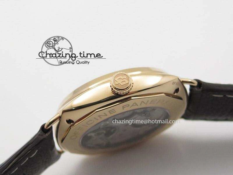 PAM439 O Radiomir V6F Best Edition on Brown Leather Strap P.999