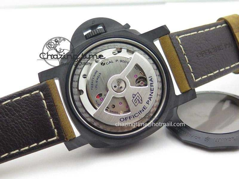 PAM441 Carbotech V6F “Special Edition” On Brown Asso Strap P9001
