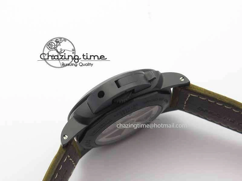 PAM441 O Real Ceramic VSF 1:1 Best Edition On Brown Asso Strap P.9001 Super Clone V2