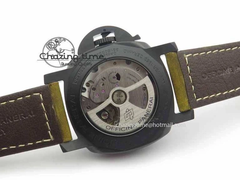PAM441 O Real Ceramic VSF 1:1 Best Edition On Brown Asso Strap P.9001 Super Clone V2