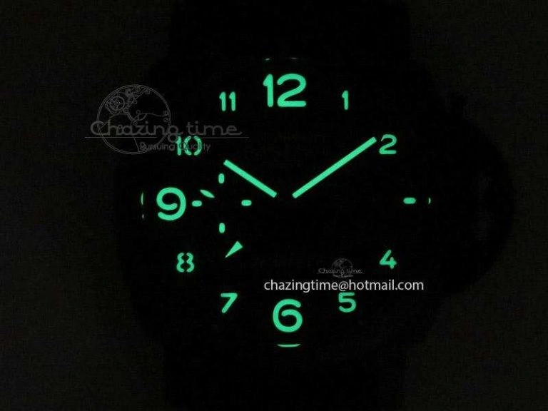 PAM441 O Real Ceramic ZF 1:1 Best Edition on Brown Asso Strap ZP.9001