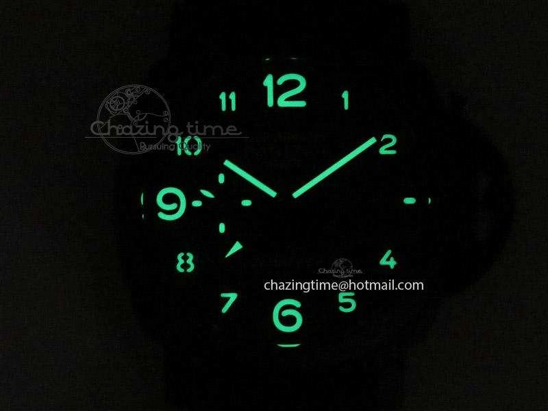 PAM441 O Real Ceramic ZF 1:1 Best Edition on Brown Asso Strap ZP.9001