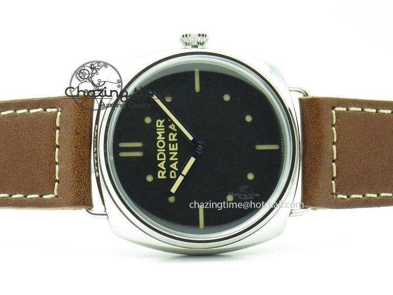 PAM449 O ZF 1:1 Best Edition On Thick Brown Leather Strap P.3000 Super Clone V2