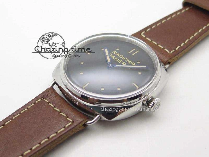 PAM449 O ZF 1:1 Best Edition On Thick Brown Leather Strap P.3000 Super Clone V2