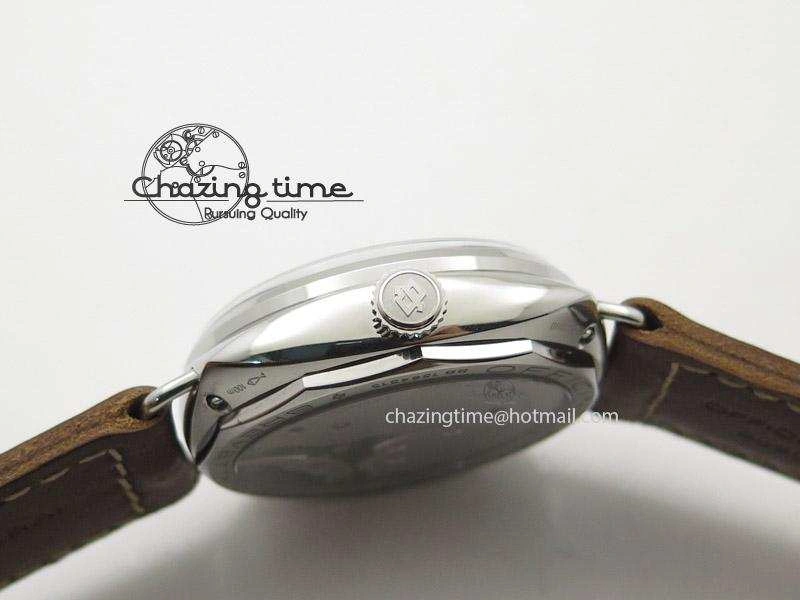 PAM449 O ZF 1:1 Best Edition On Thick Brown Leather Strap P.3000 Super Clone V2