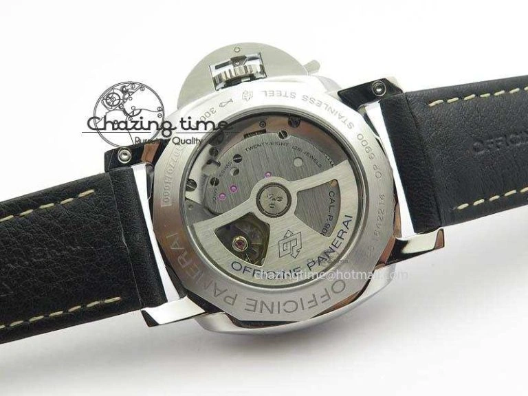 PAM499 Q VSF 1:1 Best Edition On Black Leather Strap P.9000 Super Clone