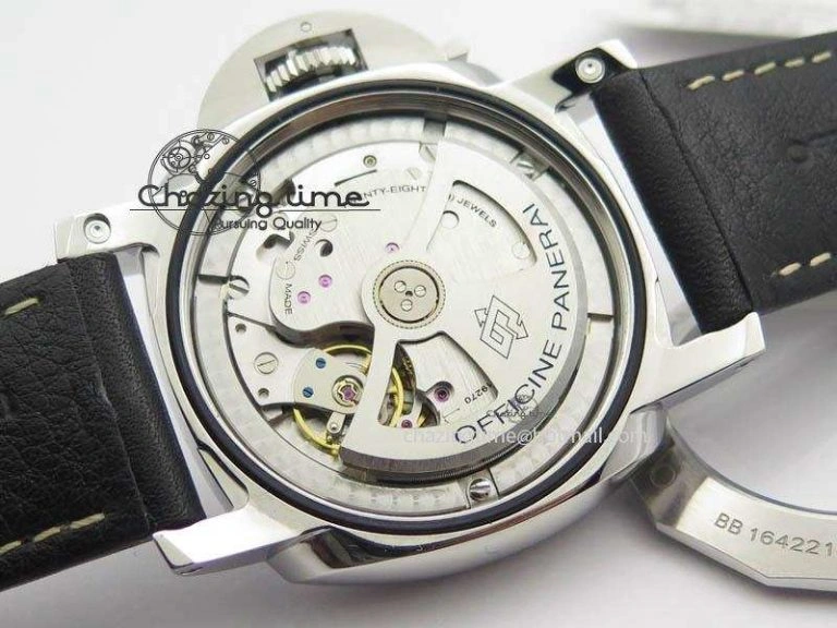 PAM499 Q VSF 1:1 Best Edition On Black Leather Strap P.9000 Super Clone