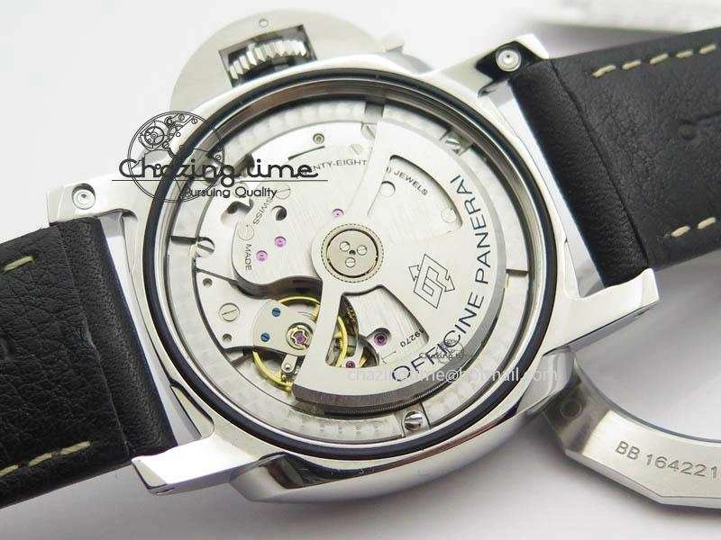 PAM499 Q VSF 1:1 Best Edition On Black Leather Strap P.9000 Super Clone