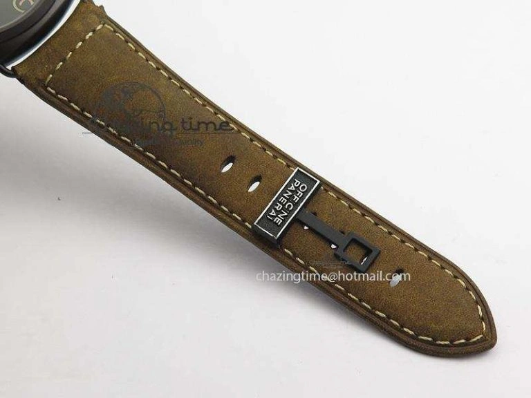 PAM504 O Radiomir Composite ZF 1:1 Best Edition On Brown Asso Strap P.3000 Super Clone