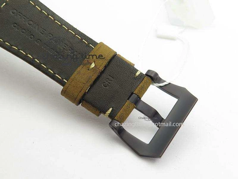 PAM504 O Radiomir Composite ZF 1:1 Best Edition On Brown Asso Strap P.3000 Super Clone