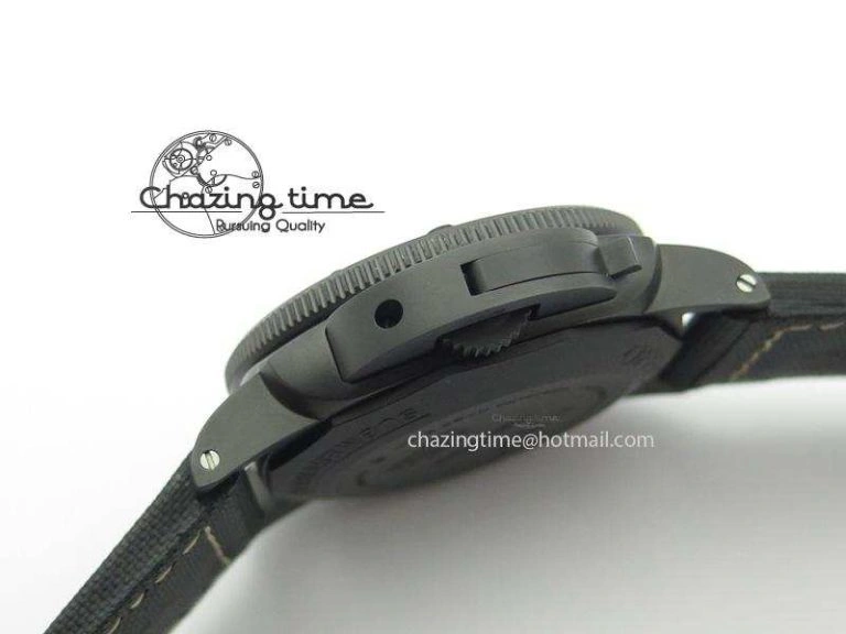 PAM508 P V6F 1:1 Best Edition Real Ceramic On Black Kevlar Diving Strap P9000