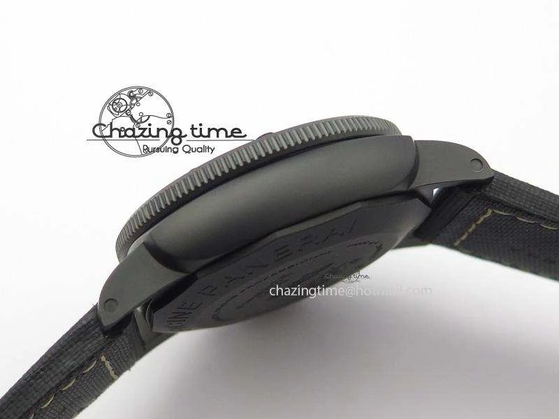 PAM508 P V6F 1:1 Best Edition Real Ceramic On Black Kevlar Diving Strap P9000