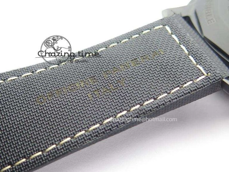 PAM508 P V6F 1:1 Best Edition Real Ceramic On Black Kevlar Diving Strap P9000