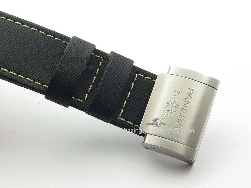 PAM508 P V6F 1:1 Best Edition Real Ceramic On Black Kevlar Diving Strap P9000