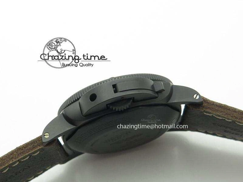 PAM508 P ZF Best Edition Real Ceramic On Black Calfskin Strap P9000