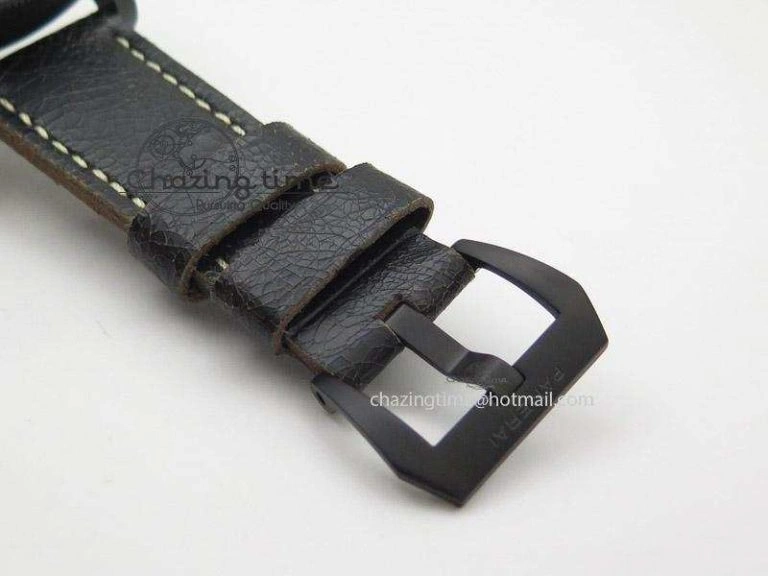 PAM508 P ZF Best Edition Real Ceramic On Black Calfskin Strap P9000
