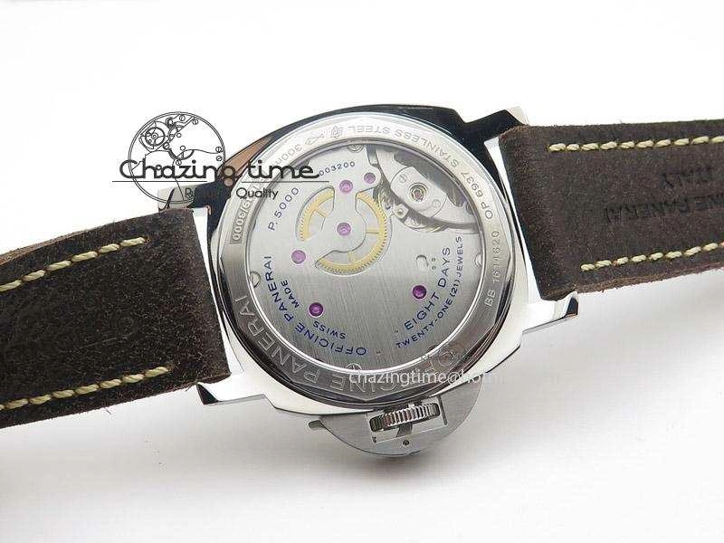 PAM510 P ZF 1:1 Best Edition On Brown Calfskin Strap P5000 Clone