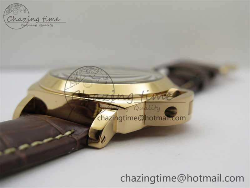 PAM511 RG HWF 1:1 Best Edition on Leather Strap A6497