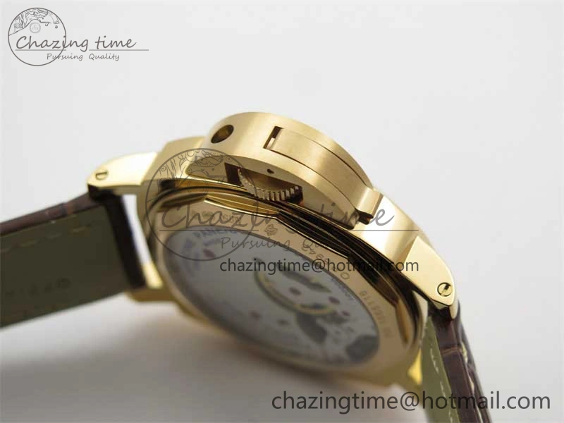 PAM511 RG HWF 1:1 Best Edition on Leather Strap A6497