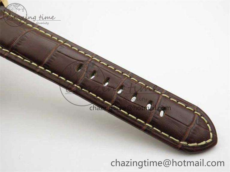PAM511 RG HWF 1:1 Best Edition on Leather Strap A6497