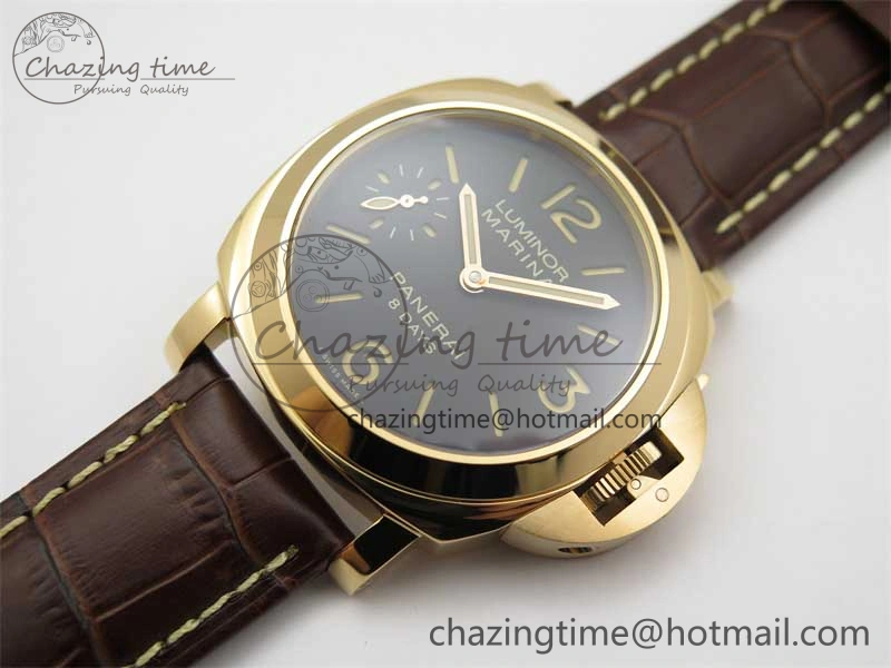 PAM511 RG HWF 1:1 Best Edition on Leather Strap A6497