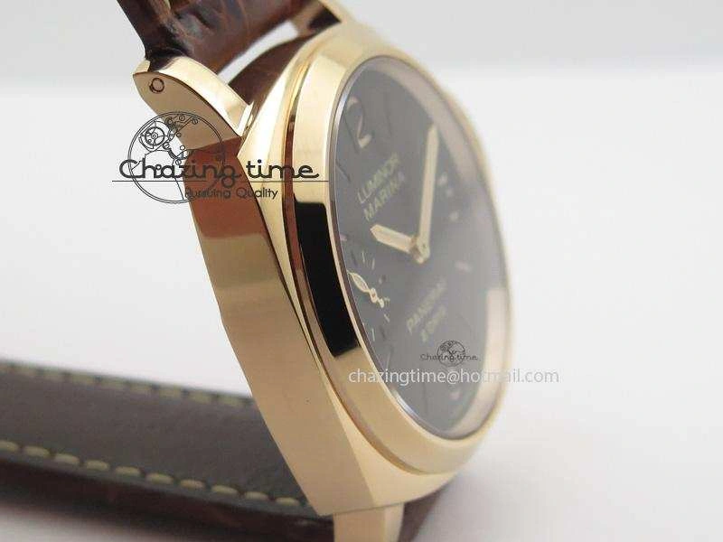 PAM511 RG ZF Best Edition On Brown Leather Strap P5000 Clone
