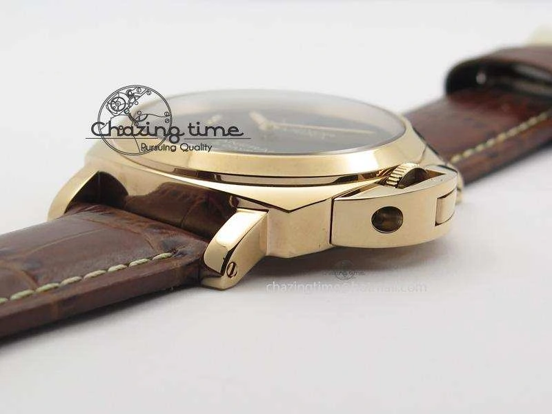 PAM511 RG ZF Best Edition On Brown Leather Strap P5000 Clone