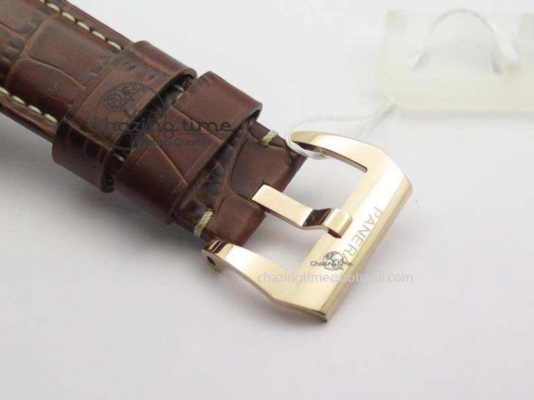 PAM511 RG ZF Best Edition On Brown Leather Strap P5000 Clone
