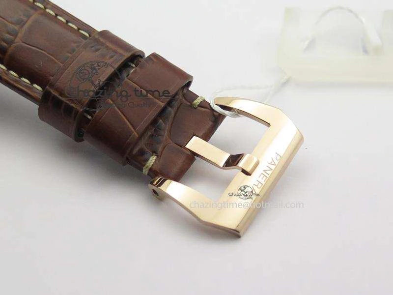 PAM511 RG ZF Best Edition On Brown Leather Strap P5000 Clone
