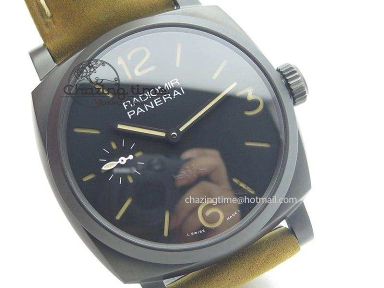 PAM532 P “PANERISTI FOREVER” ZF 1:1 Best Edition On Brown Asso Strap P.3000 SuperClone