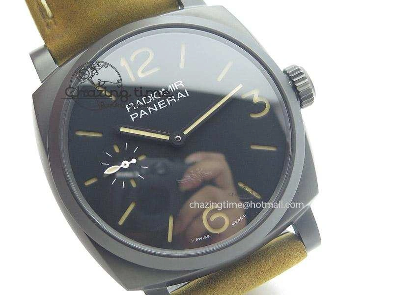PAM532 P “PANERISTI FOREVER” ZF 1:1 Best Edition On Brown Asso Strap P.3000 SuperClone