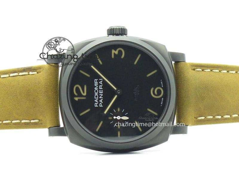 PAM532 P “PANERISTI FOREVER” ZF 1:1 Best Edition On Brown Asso Strap P.3000 SuperClone
