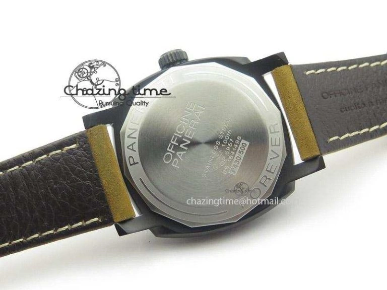 PAM532 P “PANERISTI FOREVER” ZF 1:1 Best Edition On Brown Asso Strap P.3000 SuperClone