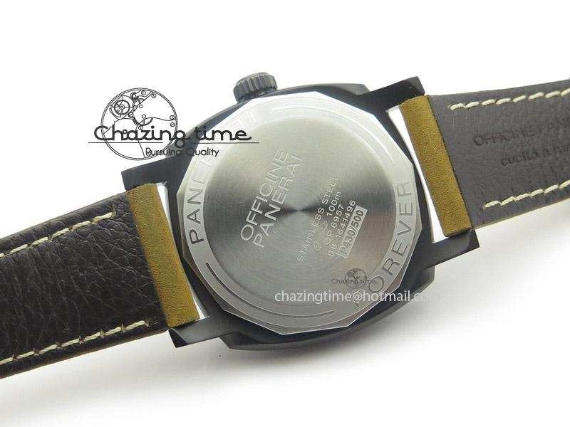PAM532 P “PANERISTI FOREVER” ZF 1:1 Best Edition On Brown Asso Strap P.3000 SuperClone