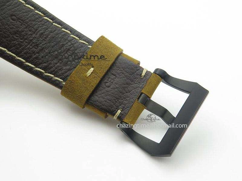 PAM532 P “PANERISTI FOREVER” ZF 1:1 Best Edition On Brown Asso Strap P.3000 SuperClone