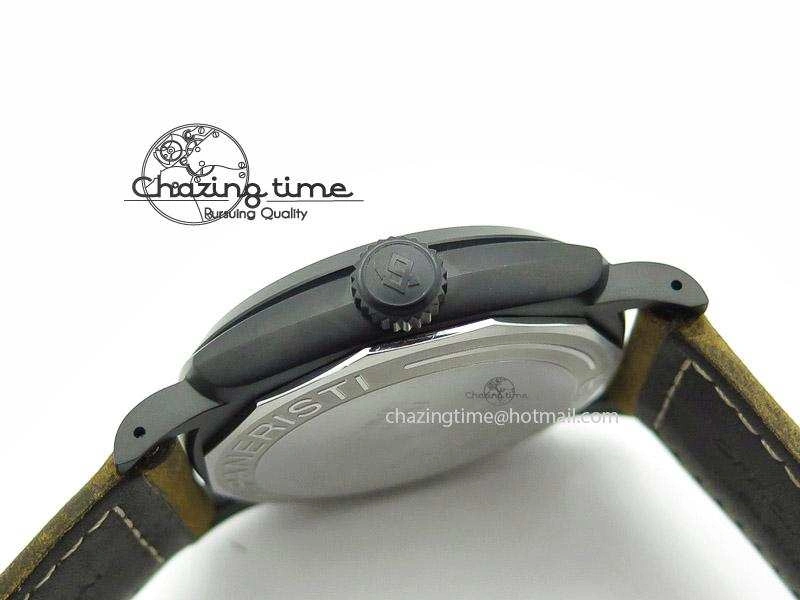 PAM532 P Radiomir 1940 3 DAYS V6F PANERISTI FOREVER Black Dial on Brown Asso Strap P3000