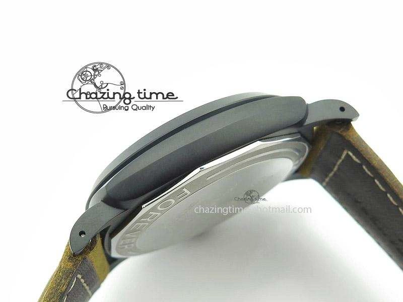 PAM532 P Radiomir 1940 3 DAYS V6F PANERISTI FOREVER Black Dial on Brown Asso Strap P3000