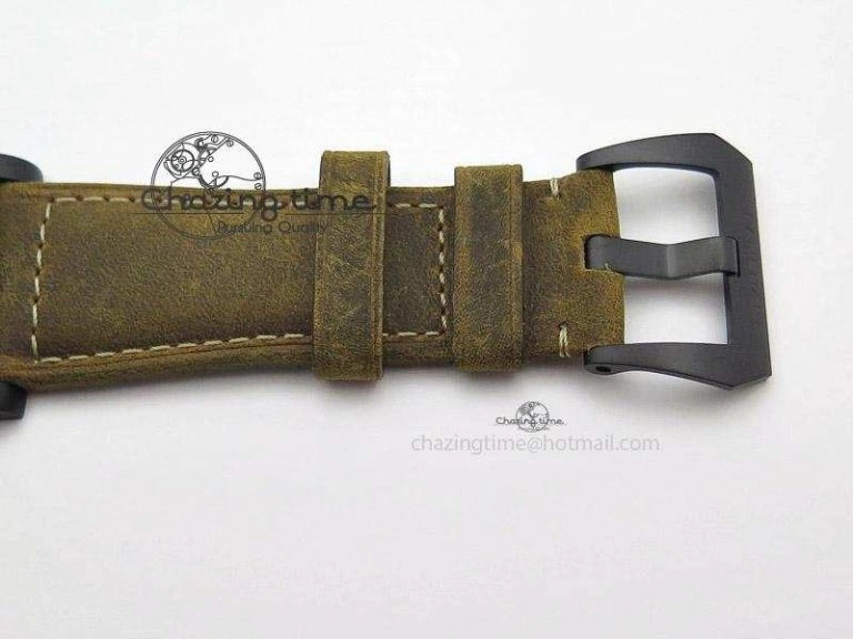 PAM532 P Radiomir 1940 3 DAYS V6F PANERISTI FOREVER Black Dial on Brown Asso Strap P3000