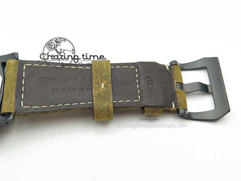 PAM532 P Radiomir 1940 3 DAYS V6F PANERISTI FOREVER Black Dial on Brown Asso Strap P3000