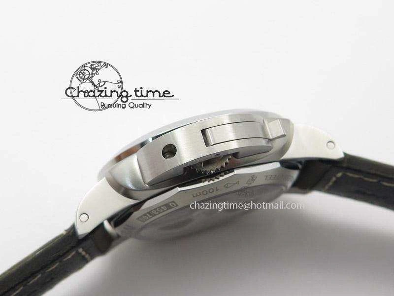PAM535 Q V6F Best Edition Paris Hobnails Dial on Deep Brown Asso Strap P9001