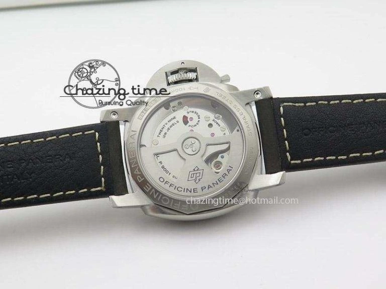PAM535 Q V6F Best Edition Paris Hobnails Dial on Deep Brown Asso Strap P9001