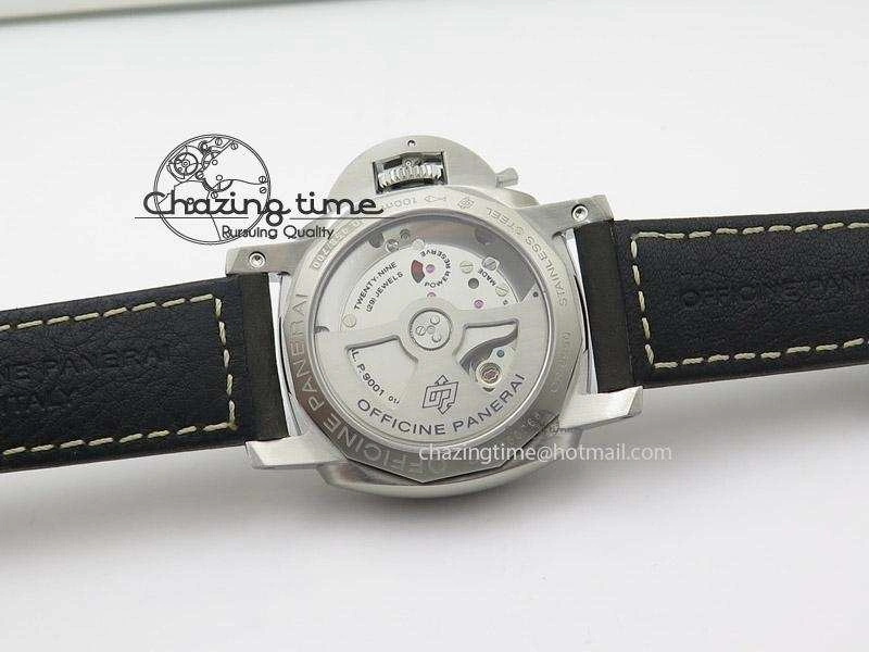 PAM535 Q V6F Best Edition Paris Hobnails Dial on Deep Brown Asso Strap P9001