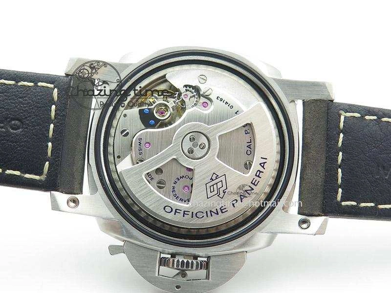 PAM535 Q V6F Best Edition Paris Hobnails Dial on Deep Brown Asso Strap P9001