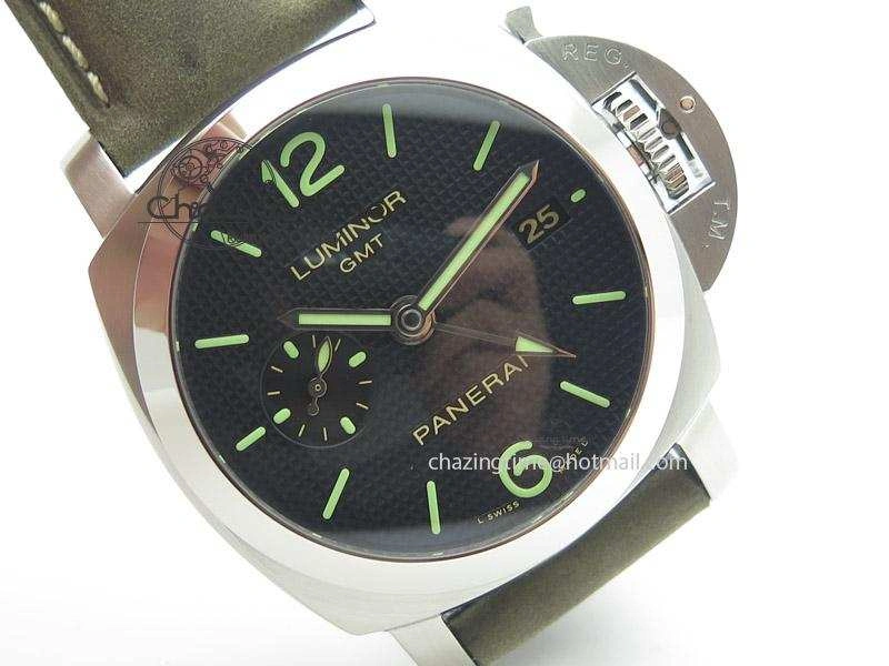 PAM535 Q ZF Best Edition Paris Hobnails Dial On Asso Strap P9001