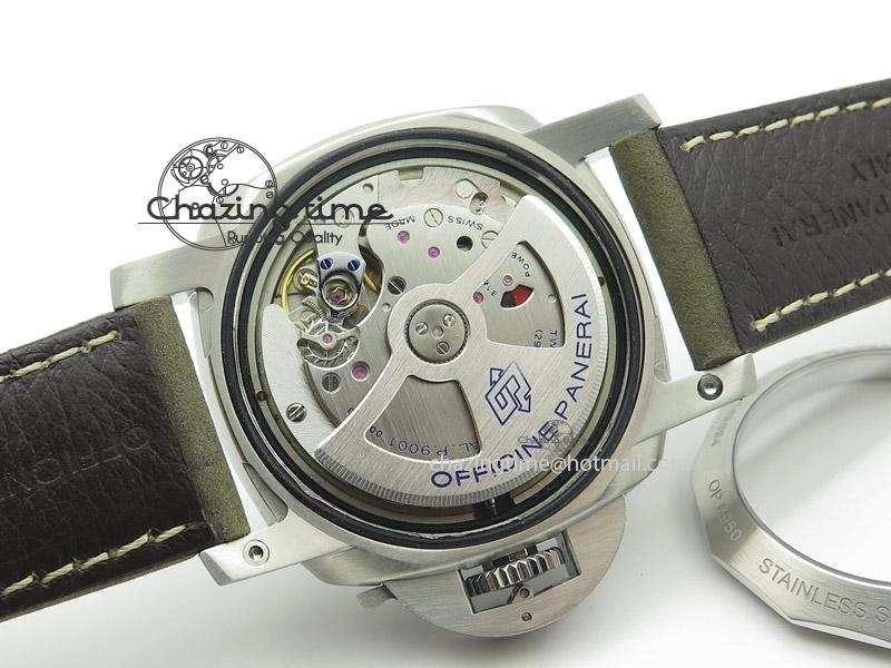 PAM535 Q ZF Best Edition Paris Hobnails Dial On Asso Strap P9001