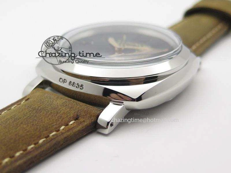 PAM557 O ZF Best Edition On Brown Asso Strap P.3000 Super Clone